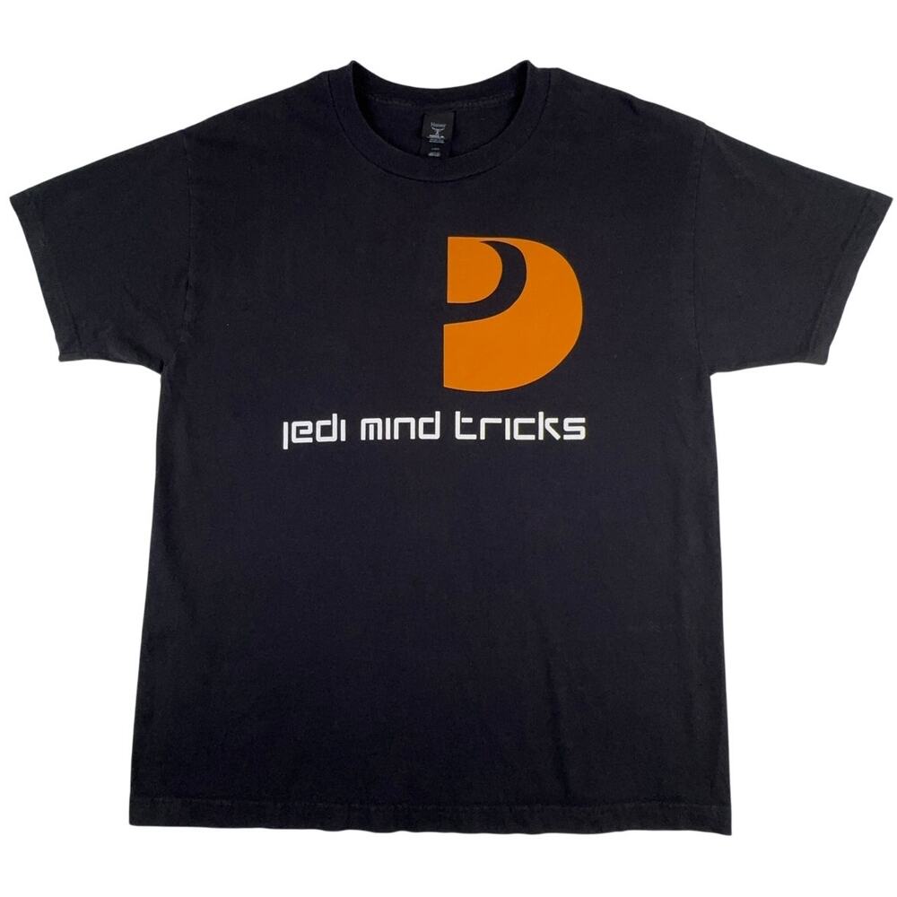 Jedi Mind Tricks Babygrande Records Logo Rap T Shirt Large Hanes Beefy-T